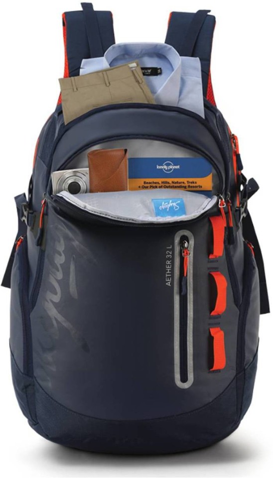 skybags aether 32 weekender blue