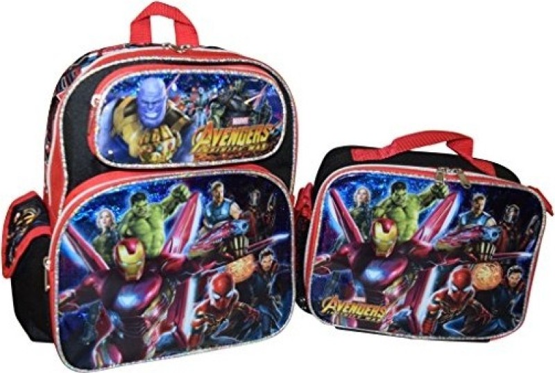 avengers school bag and lunch box