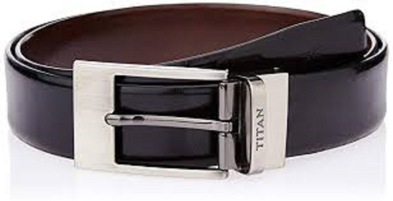 Titan Men Casual Brown, Black Genuine 