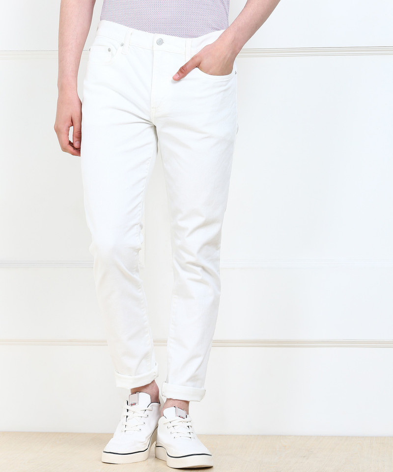 gap white pants men