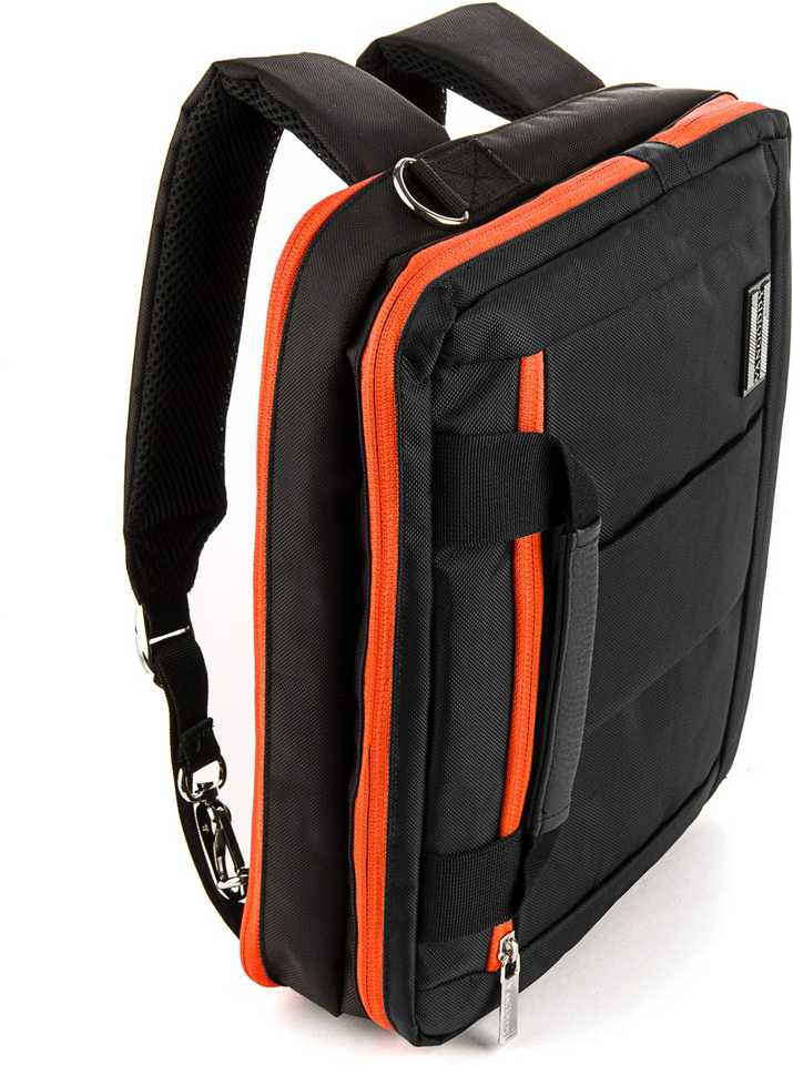 Vangoddy Water Resistant Nylon Convertible Backpack And Shoulder Bag Carrying C 12 L Laptop Backpack Orange Price In India Flipkart Com