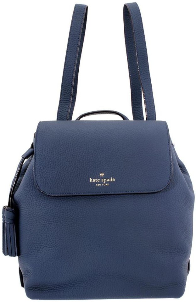 kate spade navy blue backpack