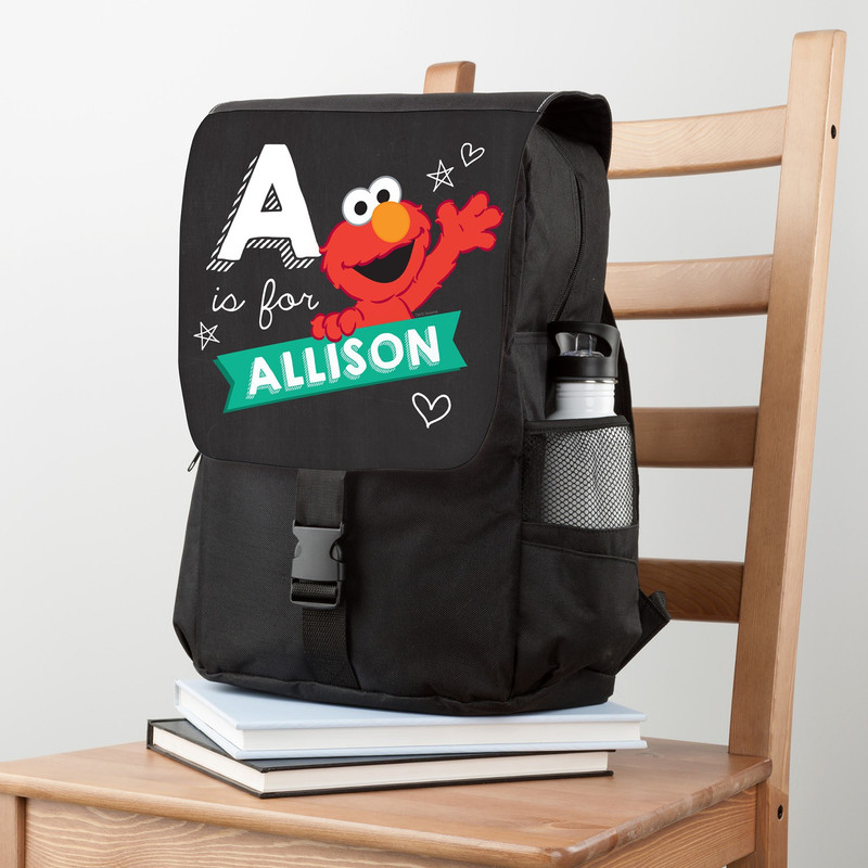 personalized elmo backpack