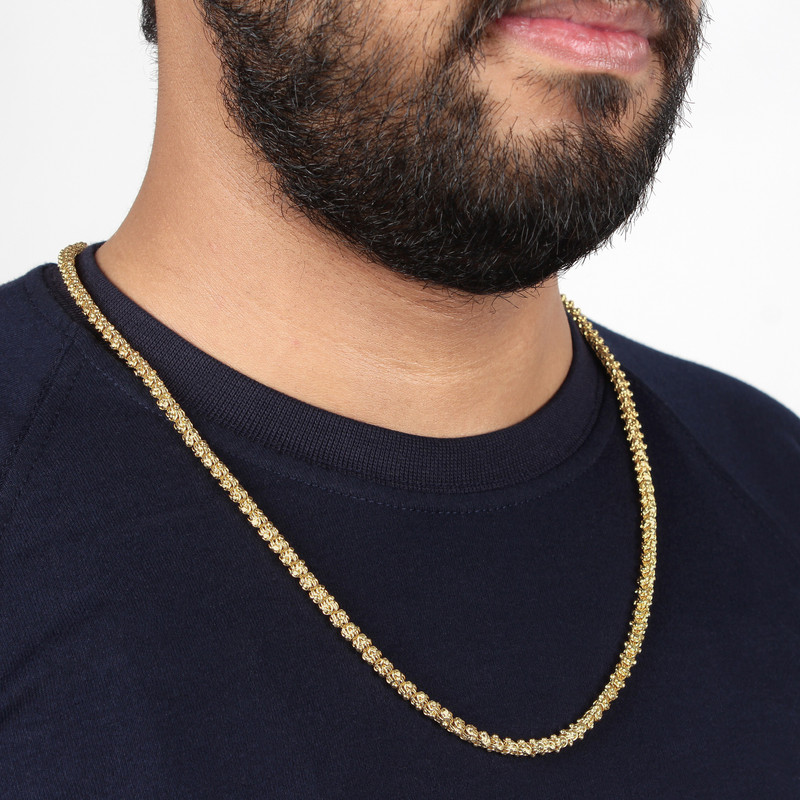 Gold-plated Plated Brass Chain 