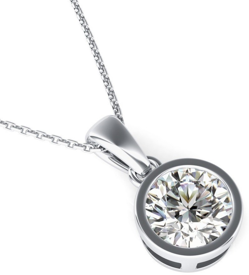 silver diamond locket