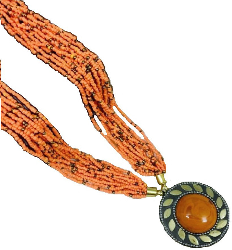 AnEk goods Orangre Pearl Pendant 