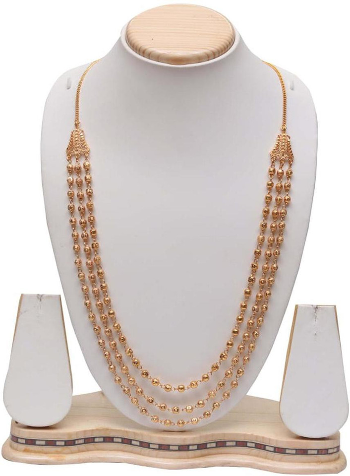 long haram necklace Pearl Alloy Choker 