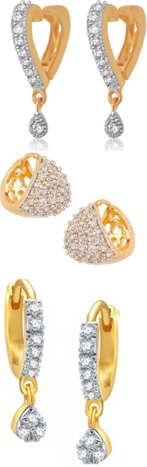 flipkart american diamond earrings