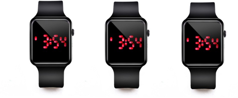 led stylish watch