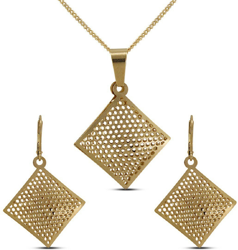 Buy Fabfashion Square Shape Pendant 