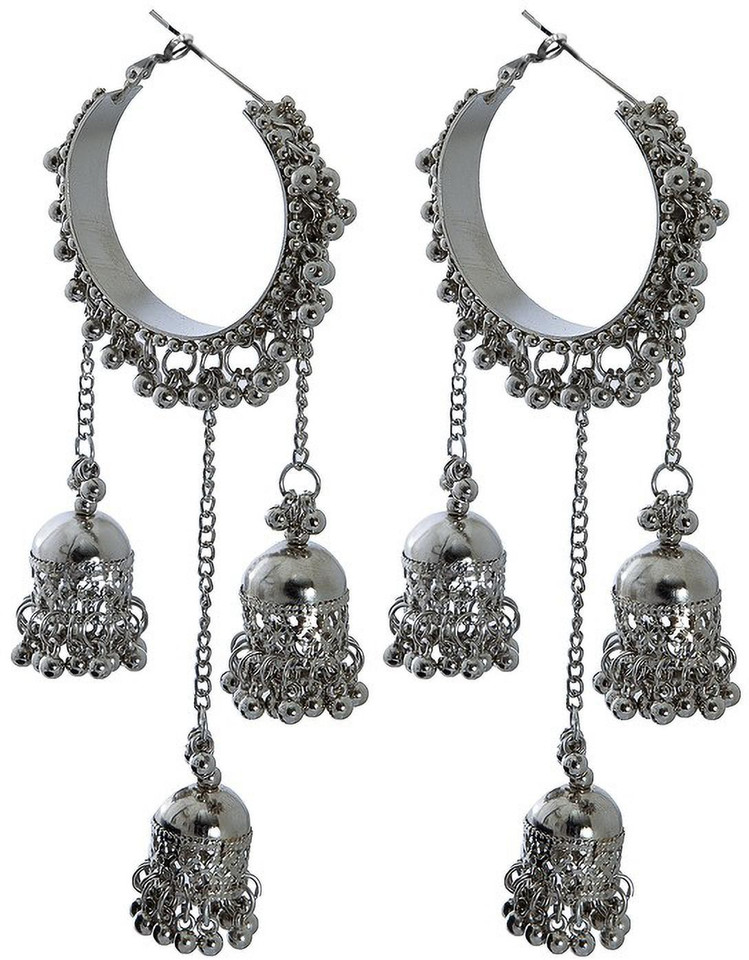 oxidised earrings flipkart