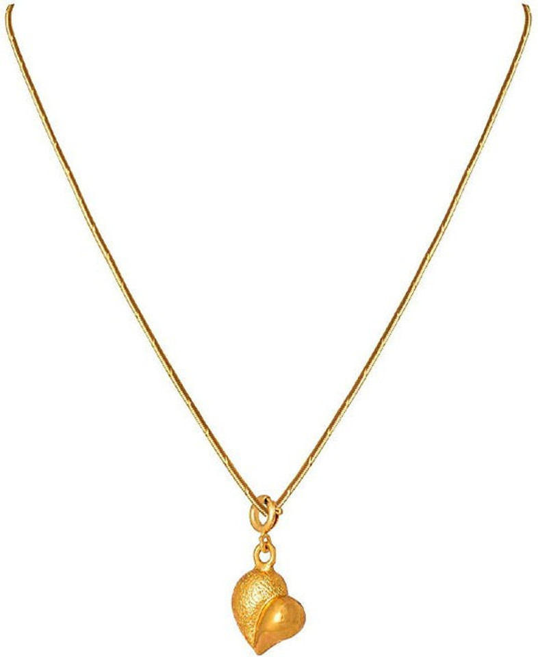 Gold-plated Copper Pendant Set 