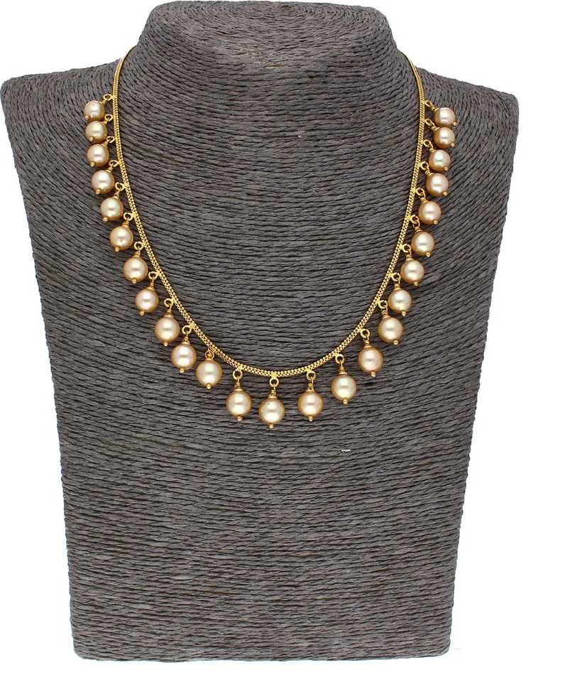 Sri Jagdamba Pearls Maaya Long And Short Chain Yellow Gold Precious Chain Price In India Buy Sri Jagdamba Pearls Maaya Long And Short Chain Yellow Gold Precious Chain Online At Flipkart Com