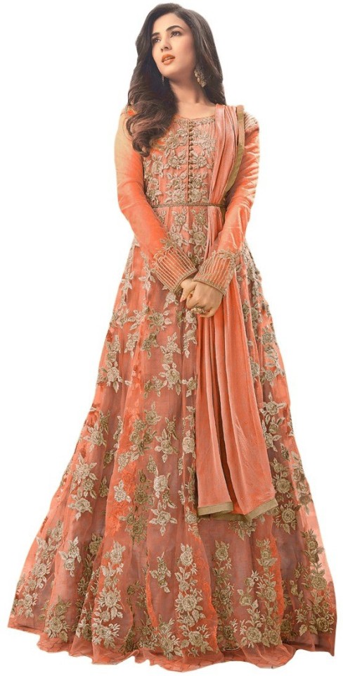 flipkart net gown