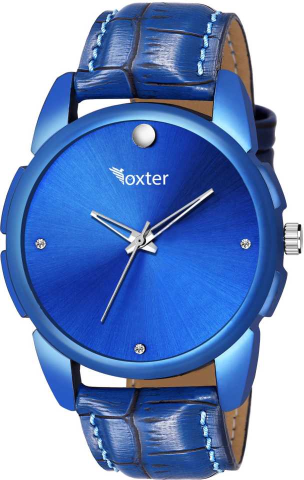 FOXTER Blue Casual FX-420 Unique Stylist Different look Analog Watch  – For Men