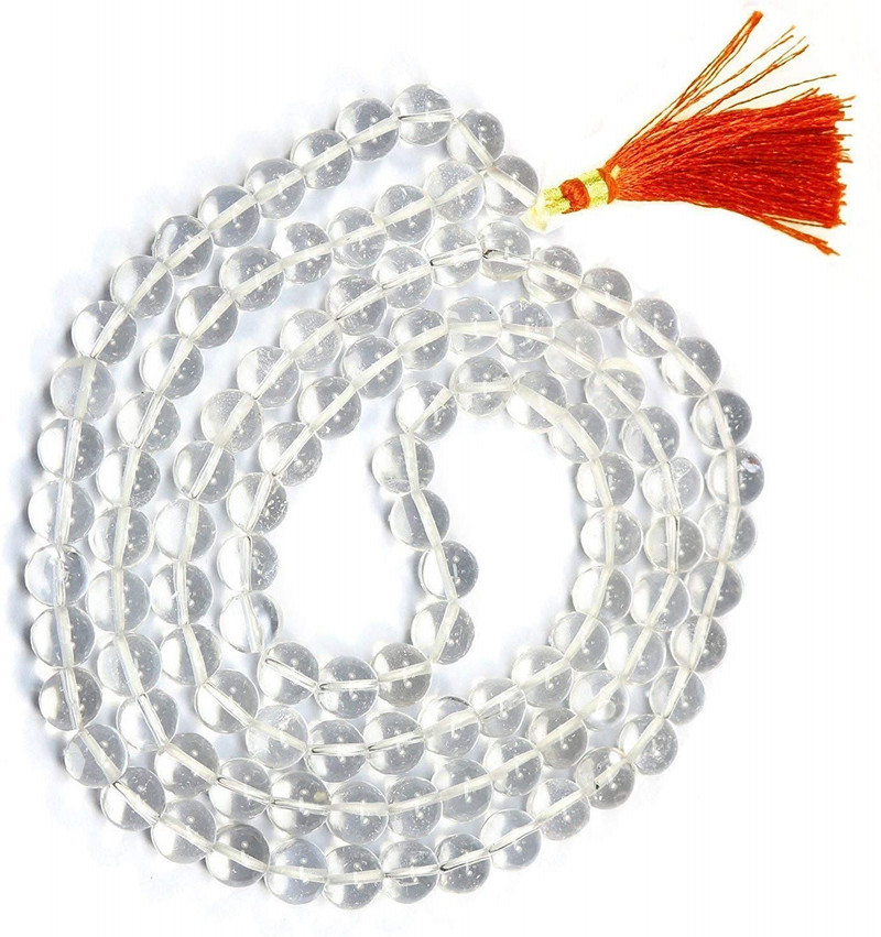 Shiv Omkar sphatik mala certified 