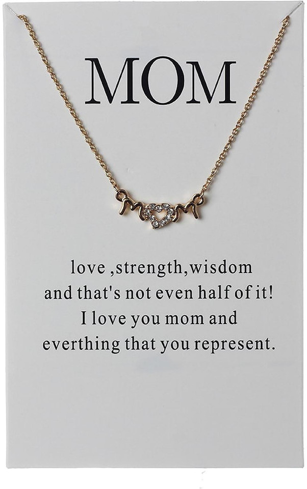 Mom Pendant Necklace 