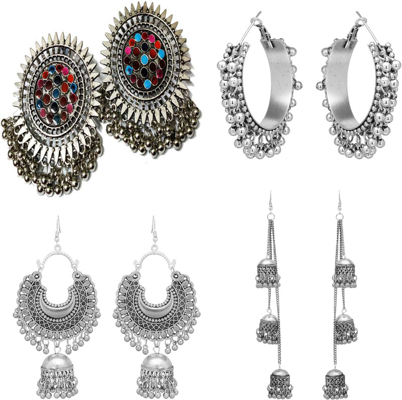 oxidised jewellery in flipkart