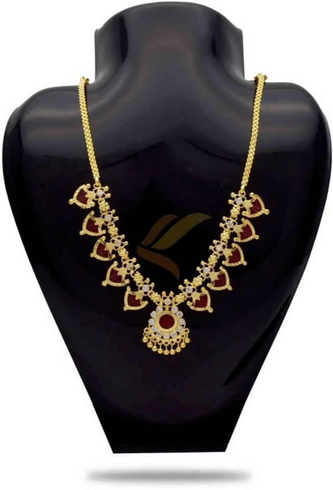 RFJ Red Palakka Adjustable Necklace 