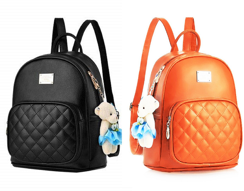 leather backpack flipkart