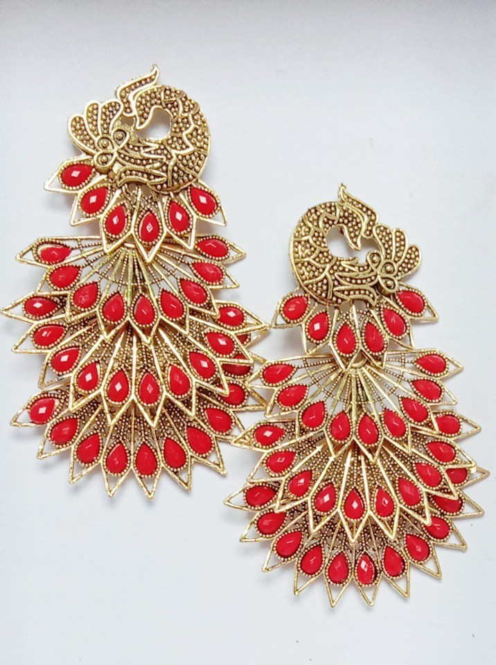 oxidised earrings flipkart