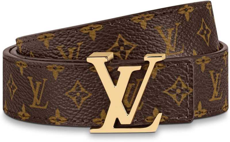 LV Men & Women Brown, Gold Genuine Leather Belt Brown - Price in | Flipkart.com