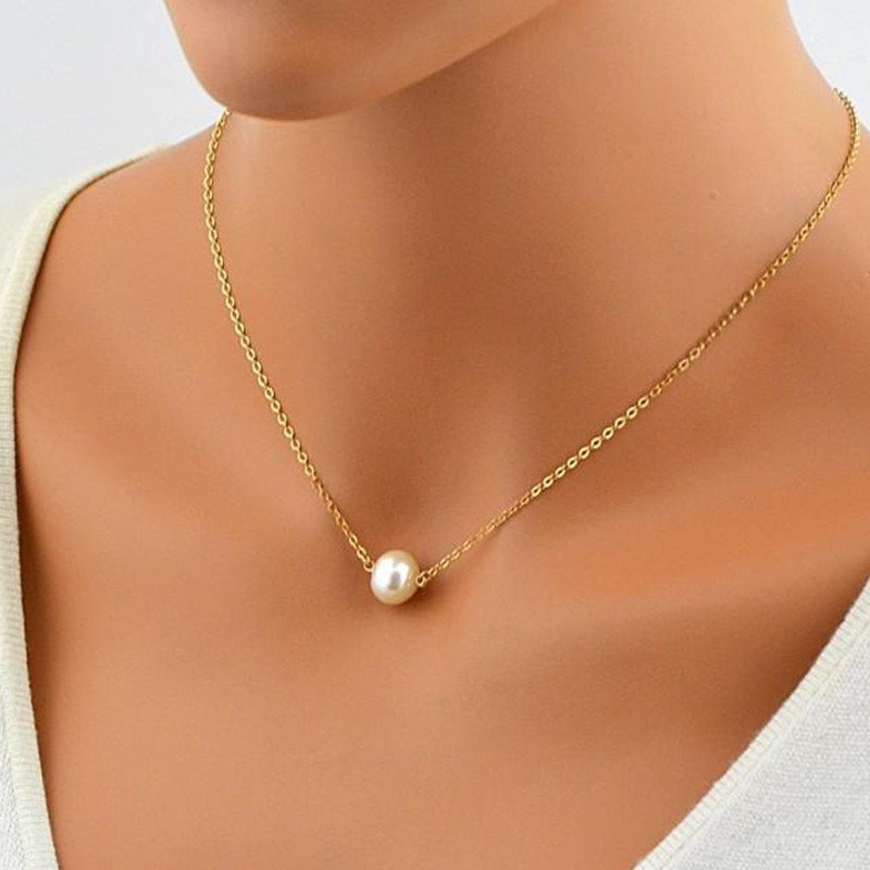 KEKART Pearl Gold-plated Plated Alloy 