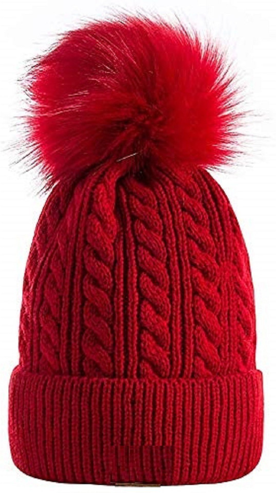 Pom pom woolen cap clearance