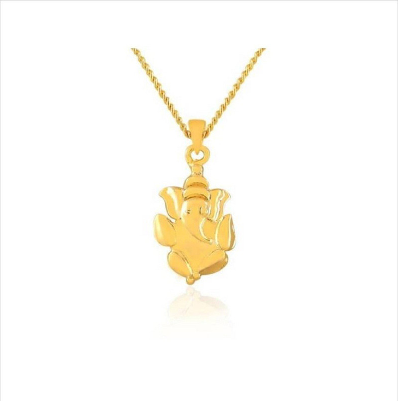 RATAN BAZAAR Ganesh ji Pendant gold 