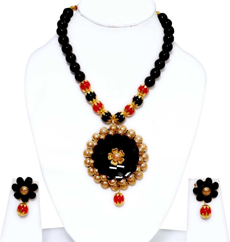 Kushi Brass Jewel Set Price in India 