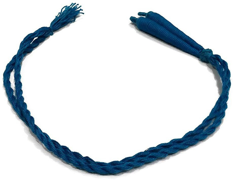 Blue Cotton Dori Back Rope Braided 
