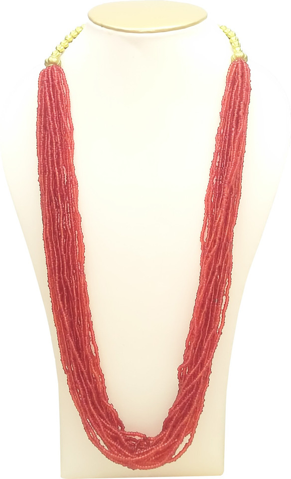 Revolt India Red Beads Necklace for 