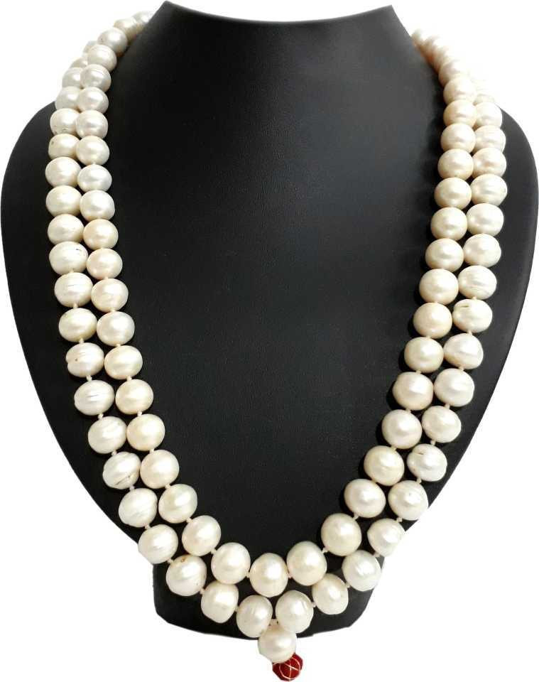 ShivaRatna Fresh Water pearl Garland 