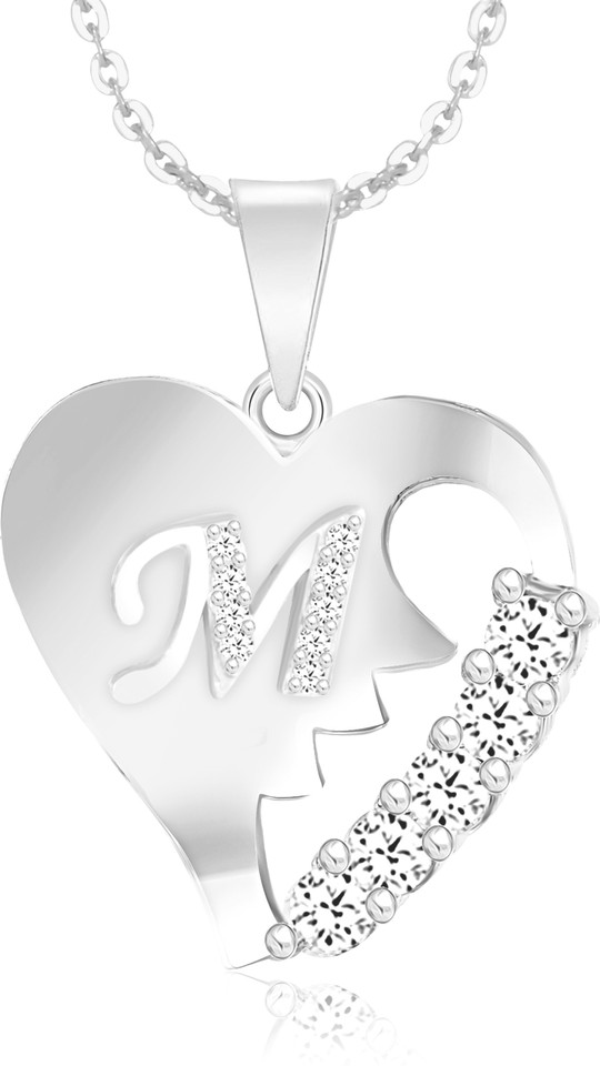 Kanak Jewels Broken Heart letter M 