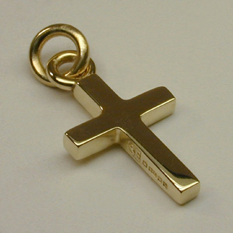 RATAN BAZAAR Jesus Cross Pendant Gold 