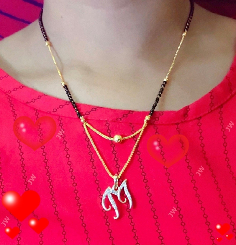 Model Mangalsutras Alloy Mangalsutra 