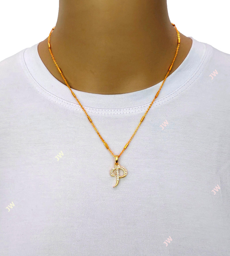 Jewel WORLD P Letter mangalsutra 