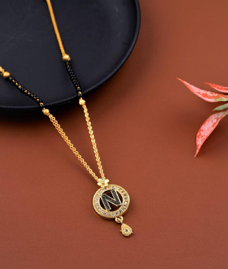 Jewel WORLD N Letter mangalsutra 