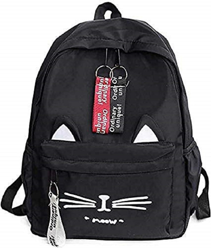 korean backpack black
