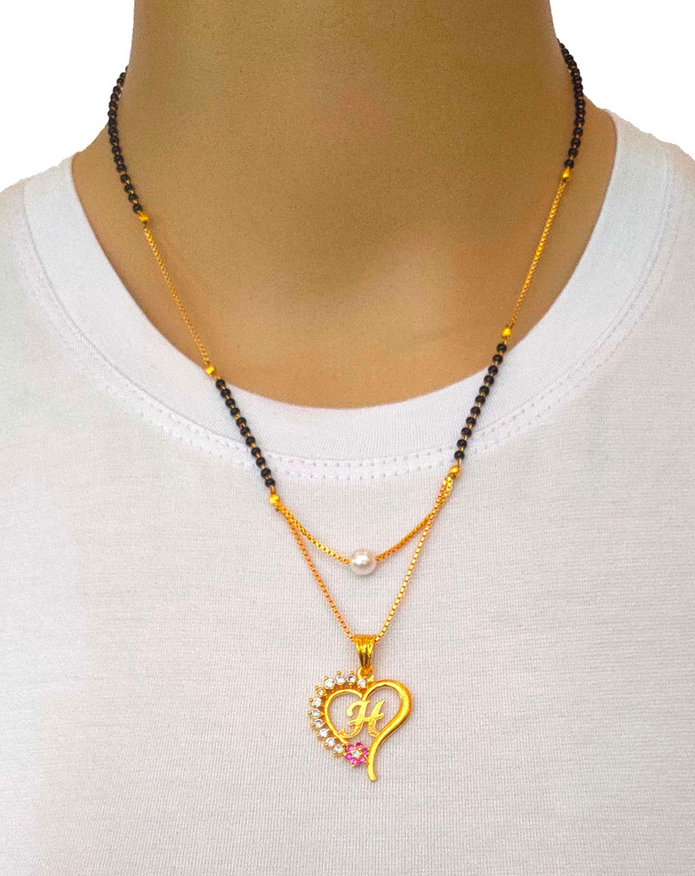 Model Mangalsutras Alloy Mangalsutra 