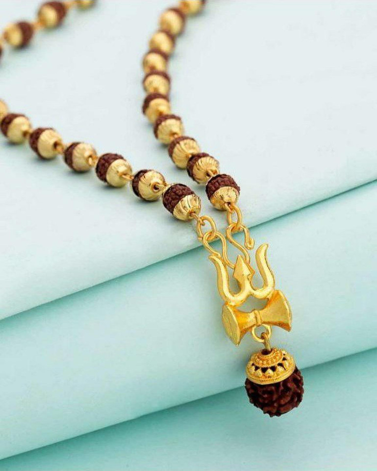 Pihoo Enterprise Rudraksha Mala With 