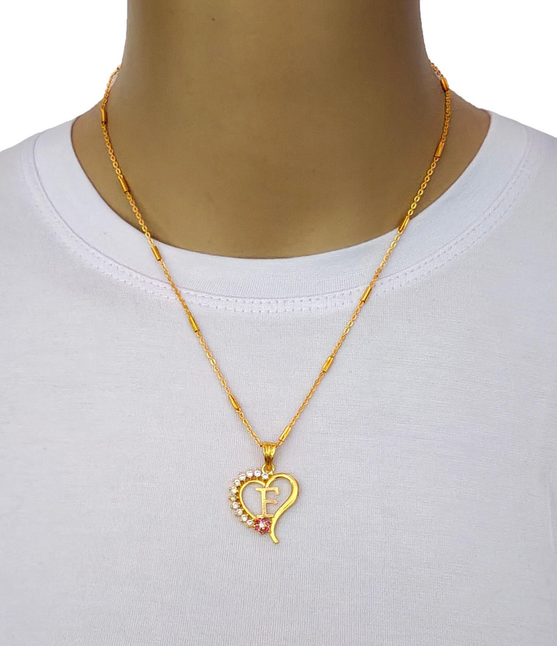 letter locket pendants Alphabet 