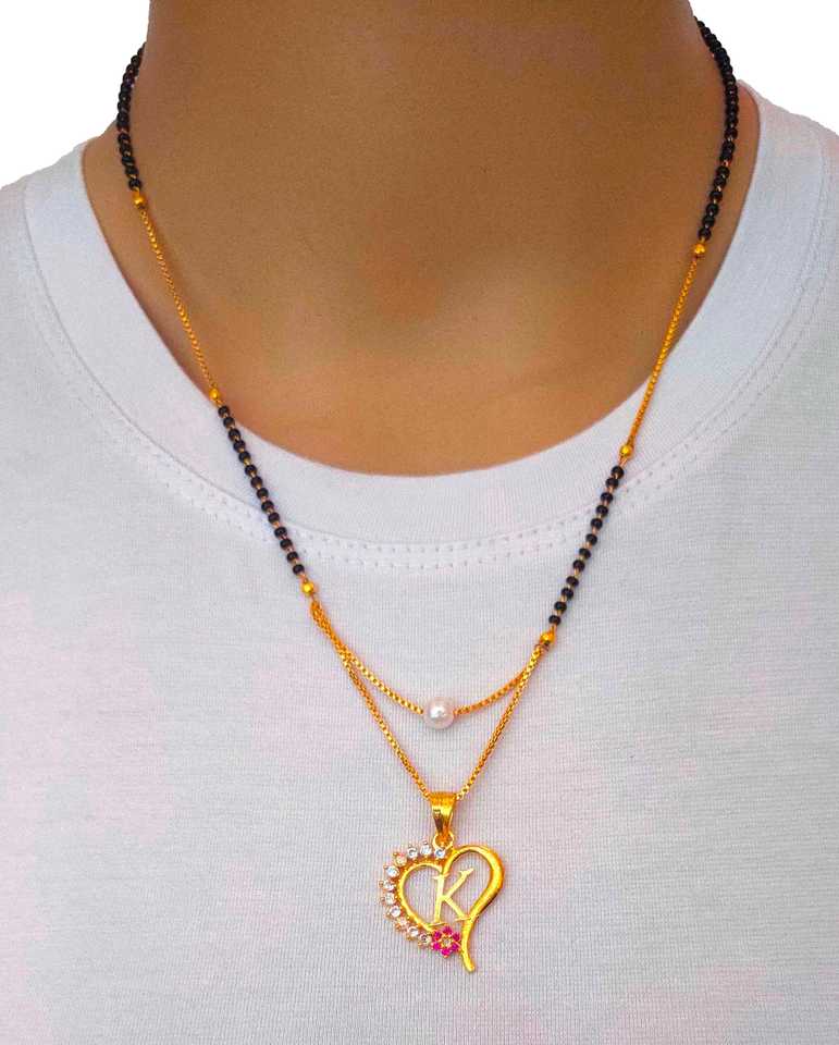 Jewel World K Letter Mangalsutra Alphabet Name Gold Plated New Collection Pendant Locket For Girls Women Gold Plated Alloy Latest Style Design New Model Mangalsutras Alloy Mangalsutra Price In India Buy Jewel World Jewel World K Letter Mangalsutra Alphabet Name Gold Plated New Collection Pendant Locket For Girls Women Gold Plated Alloy Latest Style Design New Model Mangalsutras Alloy Mangalsutra Price In India Buy Jewel World