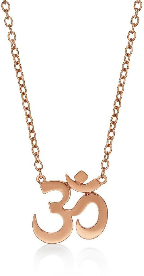 Jaipur Gemstone Om Pendant Beautiful 