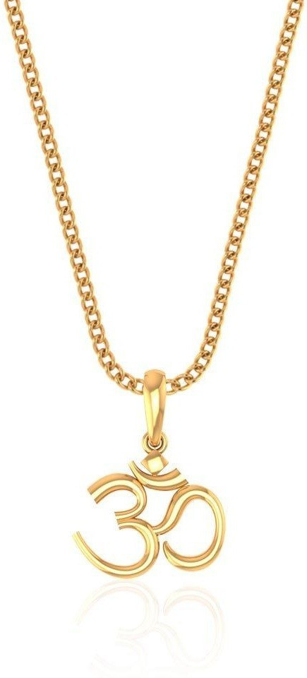 RATAN BAZAAR Om Gold pendant Religion 