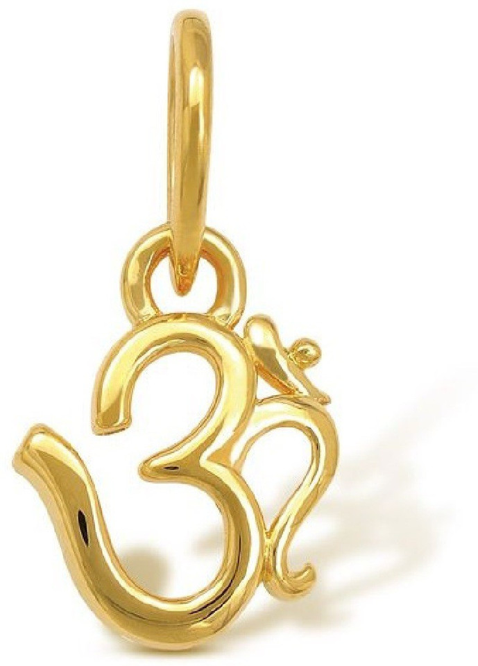 CEYLONMINE Om Pendant Gold Beautiful 