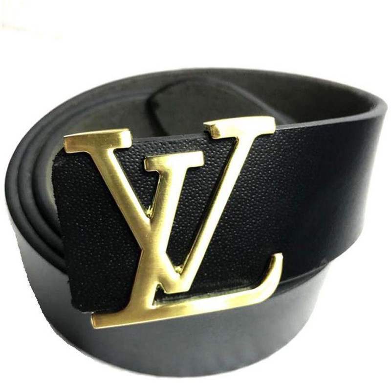 Gold Genuine Leather Belt 