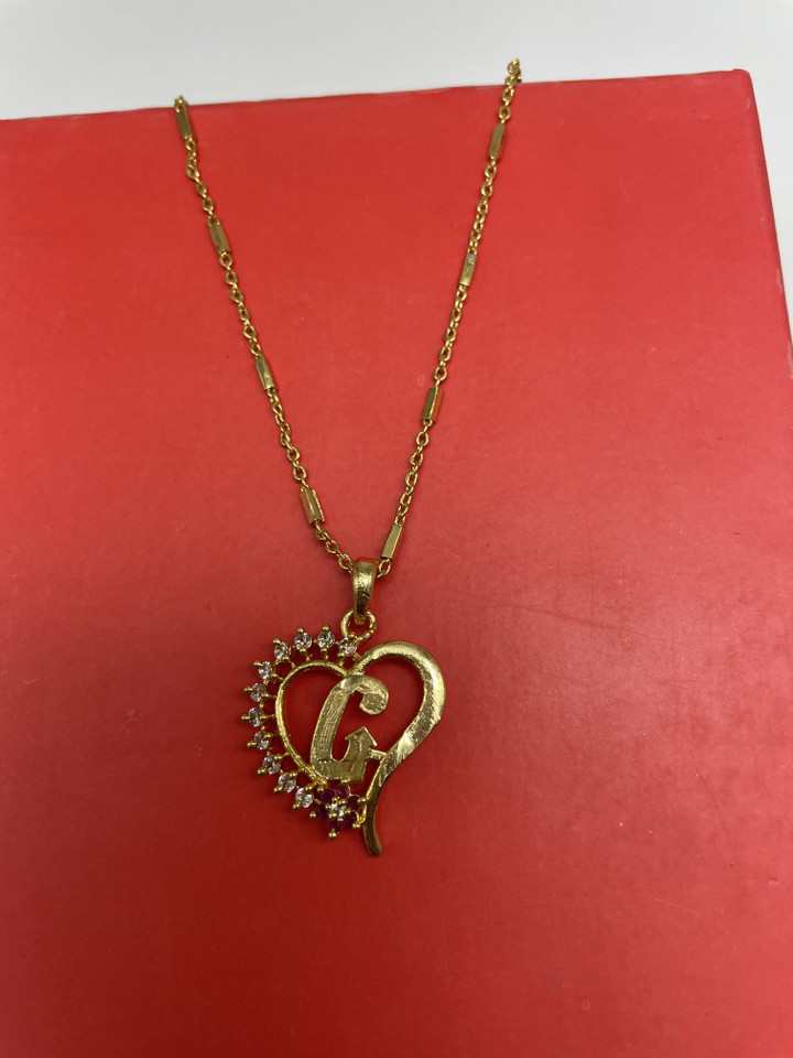 Cubic Zirconia Alloy Pendant 