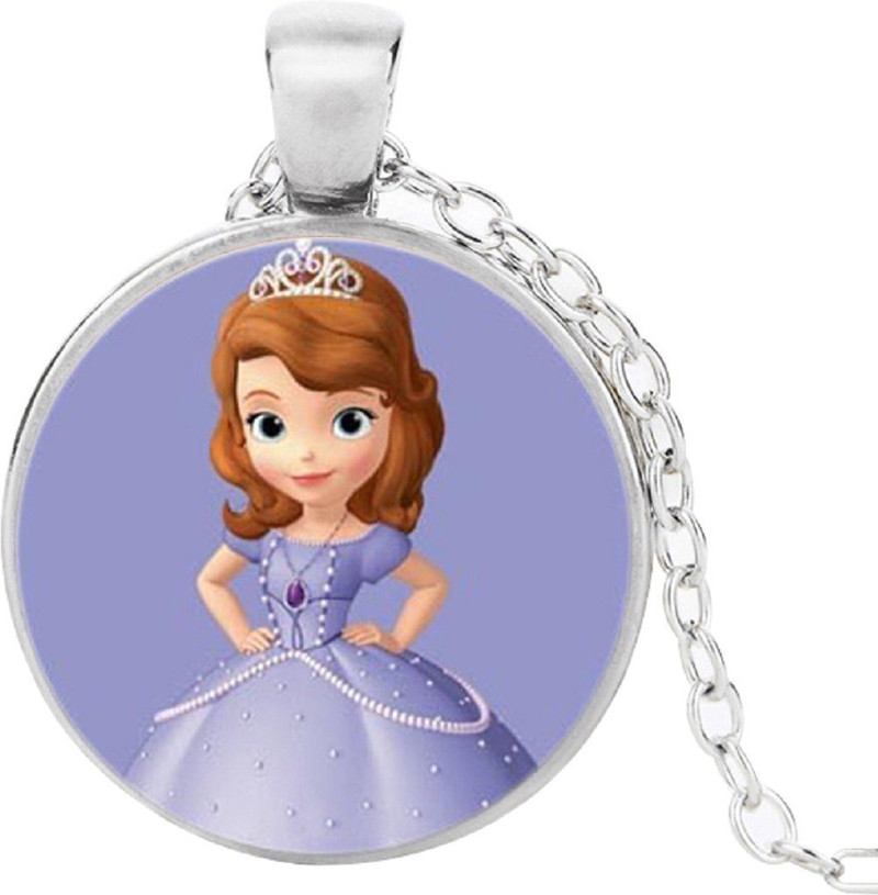 Princess Necklace for Girls Alloy Chain 