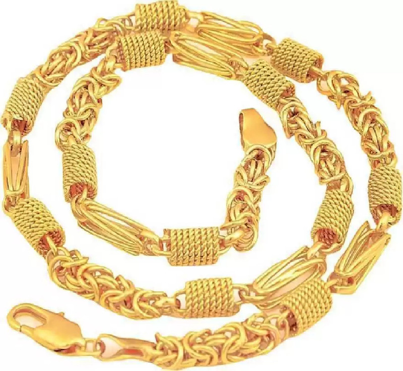 Gold-plated Plated Alloy Chain 